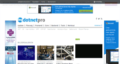 Desktop Screenshot of dotnetpro.de